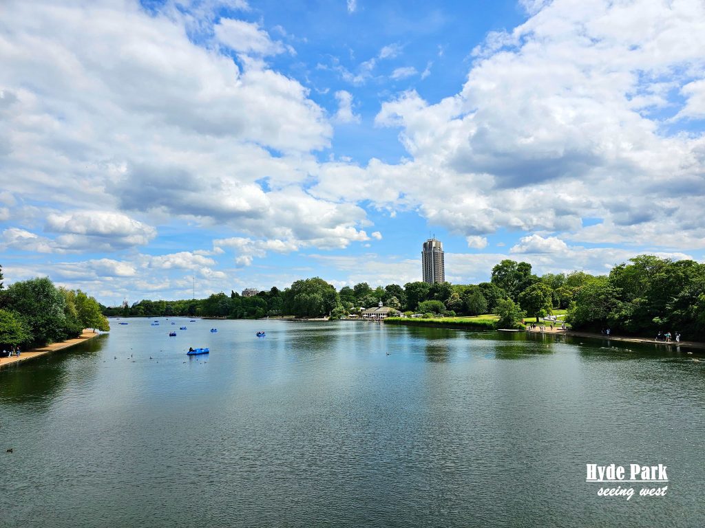 Boating on The Serpentine