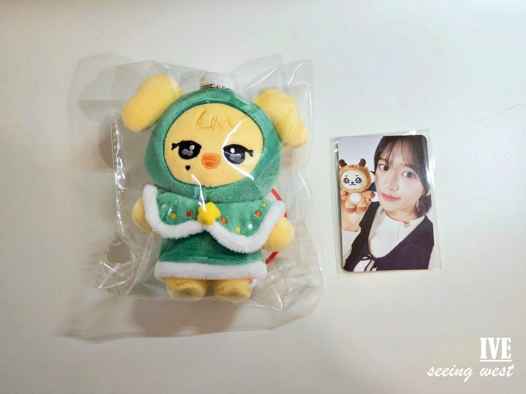 ive md doll naori with yujin postcard