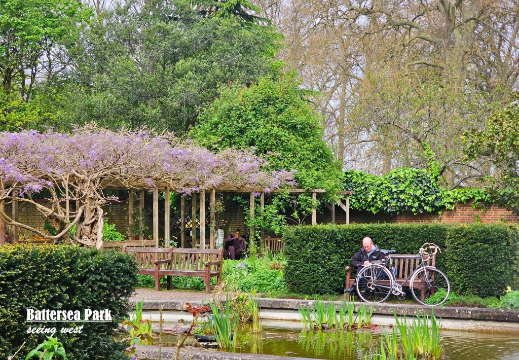 old english garden at battersea park old english garden at battersea park