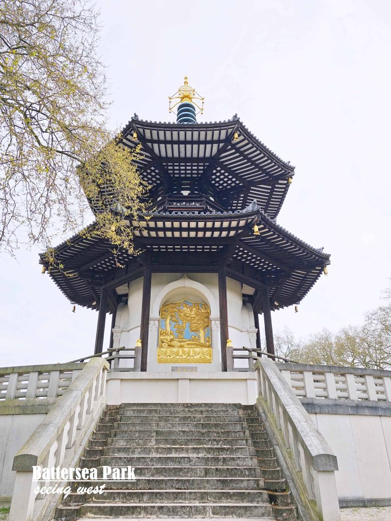 peace pagoda at battersea park peace pagoda at battersea park